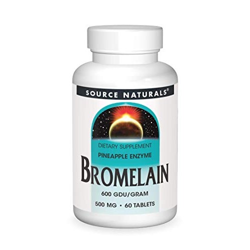 Source Naturals Bromelain 500mg Proteolytic Enzyme Supplement - 6...