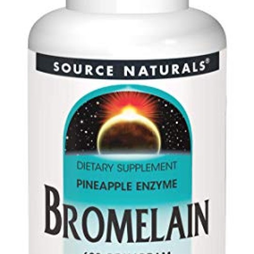Source Naturals Bromelain 500mg Proteolytic Enzyme Supplement - 6...