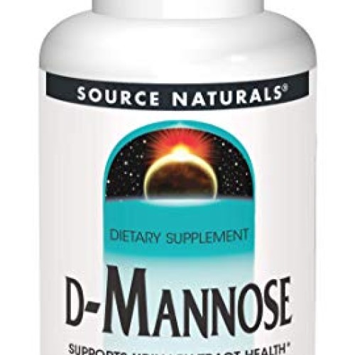 Source Naturals D-Mannose 500mg Potent Urinary Tract UT & Bladd...