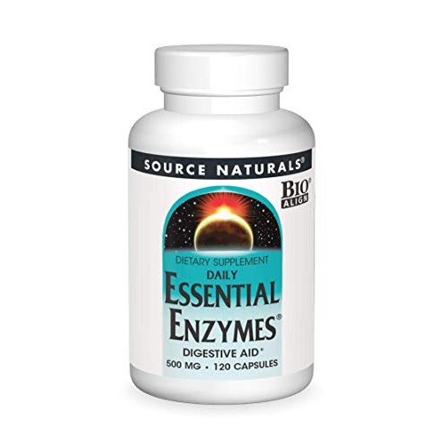 Source Naturals Essential Enzymes 500mg Bio-Aligned Multiple Supp...