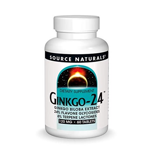 Source Naturals Ginkgo-24 - Ginkgo Biloba Extract 120 mg Supports...
