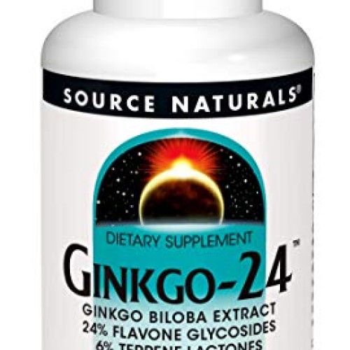 Source Naturals Ginkgo-24 - Ginkgo Biloba Extract 120 mg Supports...
