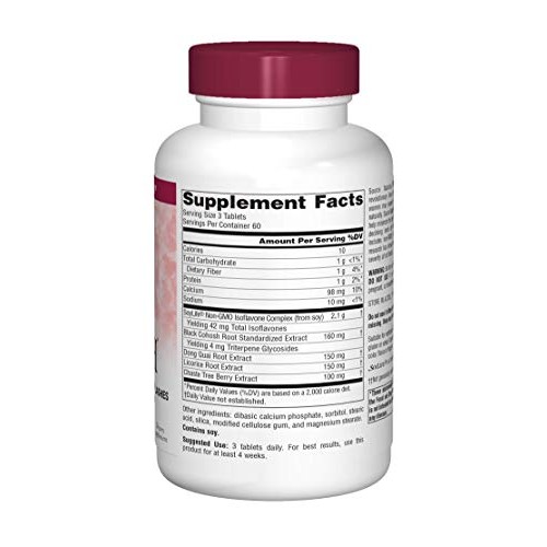 Source Naturals - Hot Flash Non-Gmo Soy, 180 tablets