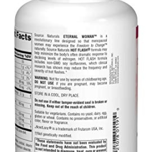 Source Naturals - Hot Flash Non-Gmo Soy, 180 tablets