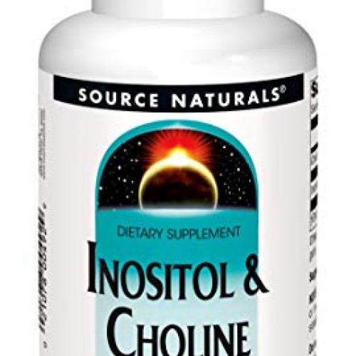 Source Naturals Inositol & Choline 800 mg Supports Healthy Nerve ...