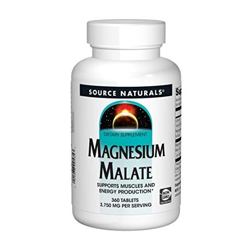 Source Naturals Magnesium Malate 1250 mg for Energy Production - ...