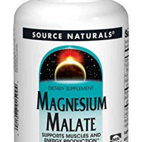 Source Naturals Magnesium Malate 3750 mg Per Serving Essential Ma...