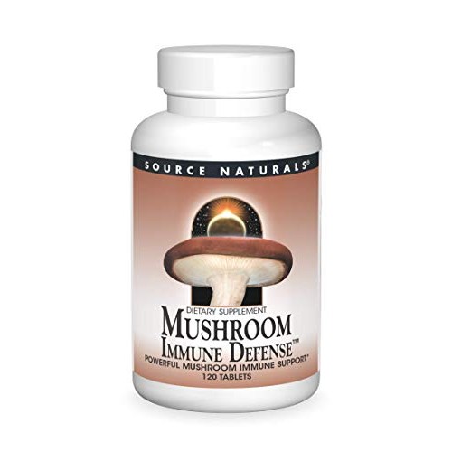 Source Naturals Mushroom Immune Defense, 120 Tablets