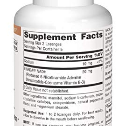Source Naturals NADH 10mg, Boost Energy and Mental Alertness, 10 ...