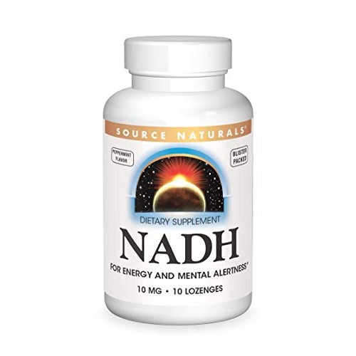Source Naturals NADH 10mg, Boost Energy and Mental Alertness, 10 ...