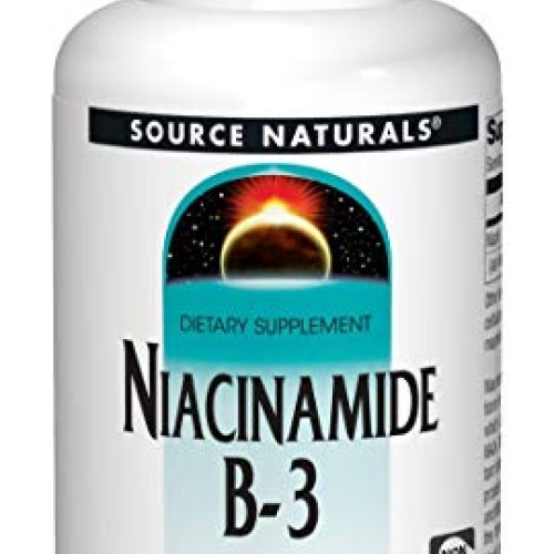 Source Naturals Niacinamide B-3, 1500 mg Dietary Supplement - 100...