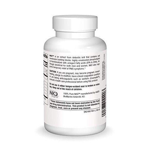SOURCE NATURALS Nko Neptune Krill Oil 1000 Mg Soft Gel, 90 Count