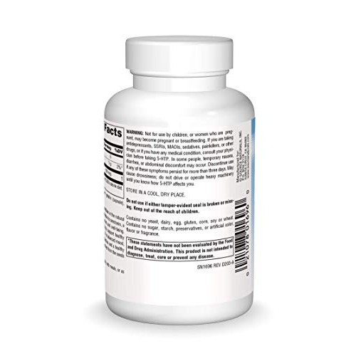 SOURCE NATURALS Serene Science 5-HTP 100 Mg Capsule, 120 Count