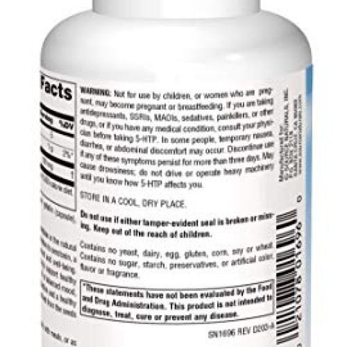 SOURCE NATURALS Serene Science 5-HTP 100 Mg Capsule, 120 Count