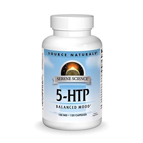 SOURCE NATURALS Serene Science 5-HTP 100 Mg Capsule, 120 Count