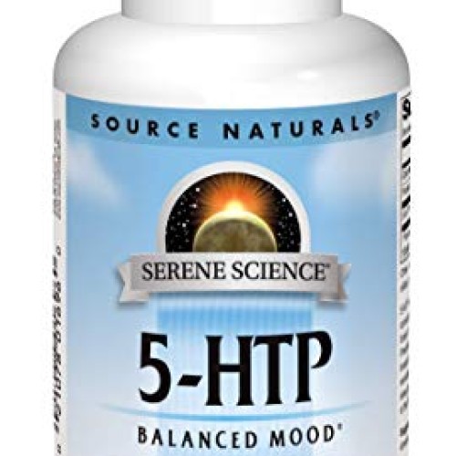 SOURCE NATURALS Serene Science 5-HTP 100 Mg Capsule, 120 Count