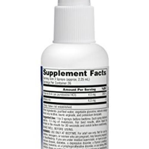 Source Naturals Sleep Science Melatonin NutraSpray 1.5mg Orange F...