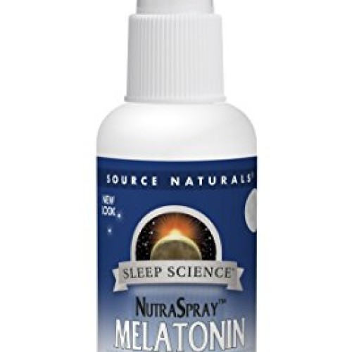 Source Naturals Sleep Science Melatonin NutraSpray 1.5mg Orange F...