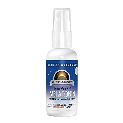 Source Naturals Sleep Science Melatonin Orange Flavored NutraSpra...