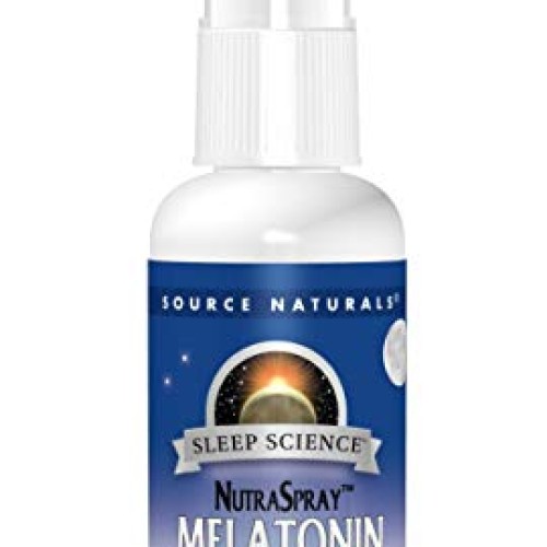Source Naturals Sleep Science Melatonin Orange Flavored NutraSpra...