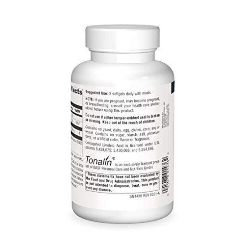 Source Naturals Tonalin CLA, 1000mg, 120 Softgels