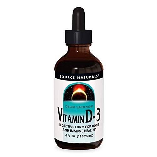 Source Naturals Vitamin D-3 Liquid Drops 2000 iu Supports Bone & ...