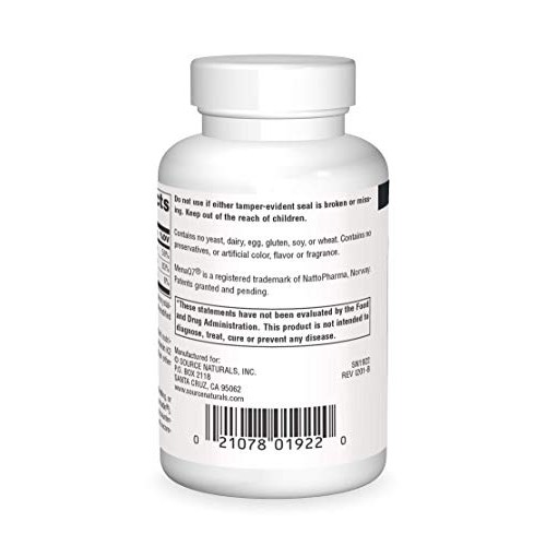 Source Naturals Vitamin K2 + D3 Bone & Heart Health Complex - 400...