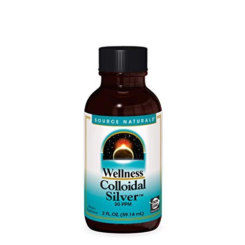 Source Naturals Wellness Colloidal Silver 30 ppm Supports Physica...
