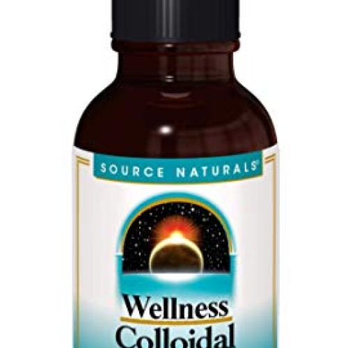 Source Naturals Wellness Colloidal Silver 30 ppm Supports Physica...