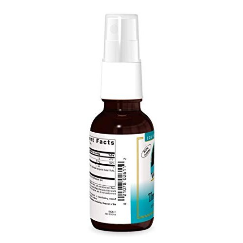 SOURCE NATURALS Wellness Zinc Throat Spray, Berry, 2 Fluid Ounce