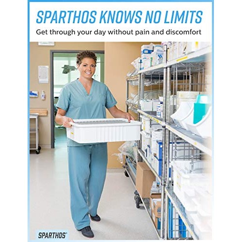 Sparthos Compression Socks, 20 to 30mmHg - Knee High Sock for Cir...