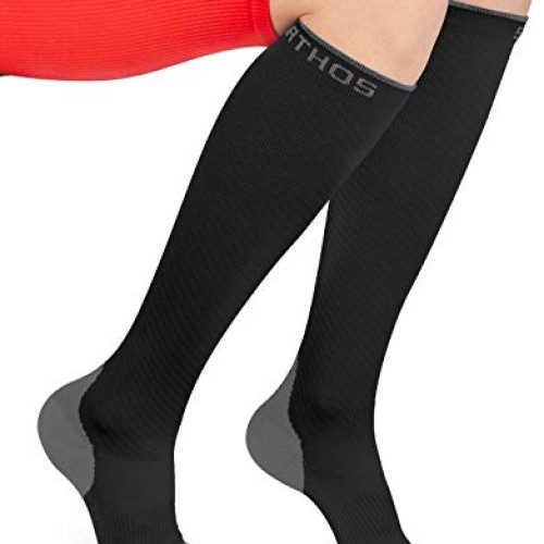 Sparthos Compression Socks, 20 to 30mmHg - Knee High Sock for Cir...