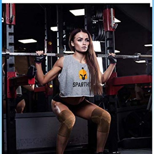 Sparthos Knee Compression Sleeves by Pair – Joint Protection an...