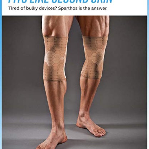 Sparthos Knee Compression Sleeves by Pair – Joint Protection an...