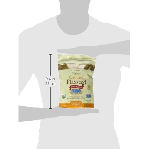 Spectrum Essentials Flaxseed Organic Ground Essential, 14 Ounce