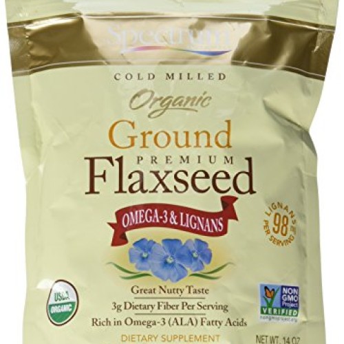 Spectrum Essentials Flaxseed Organic Ground Essential, 14 Ounce