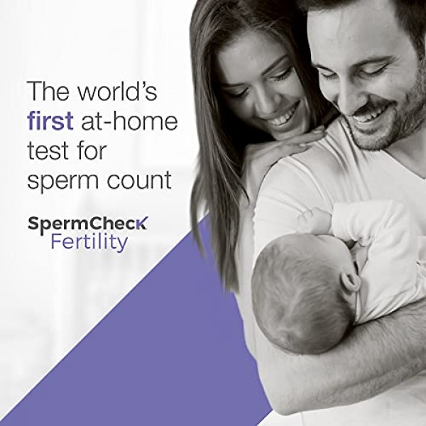 Spermcheck Fertility Home Test Kit for Men- Shows Normal or Low S...