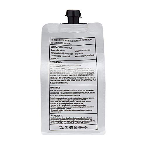 Splat Naturals, Semi-Permanent Purple Hair Dye : 100% Vegan, Crue...