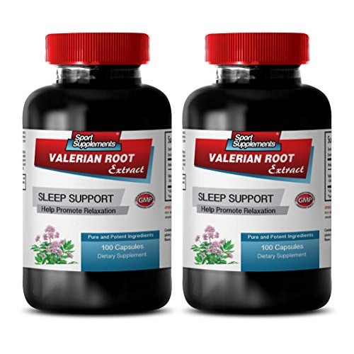 Sleeping aid Herbal - Valerian Root Extract 125MG - Help Promote ...