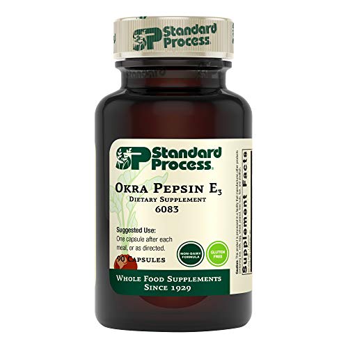 Standard Process Okra Pepsin E3 - Whole Food Digestion and Digest...