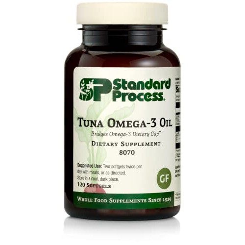 Standard Process Tuna Omega-3 Oil EPA and DHA - Whole Food Suppor...