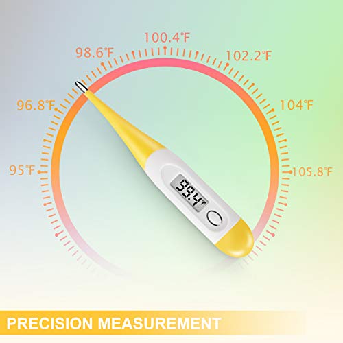 Starluo Digital Thermometer for Baby Kids and Adult, Household Wa...