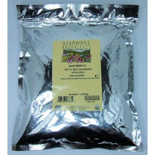 Nettle Root Organic Cut & Sifted - Urtica dioica, 1 lb