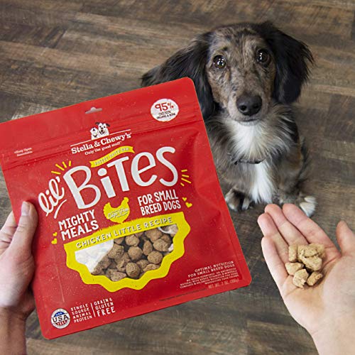 Stella & Chewys Freeze-Dried Raw Lil Bites Itty Bitty Beef Reci...