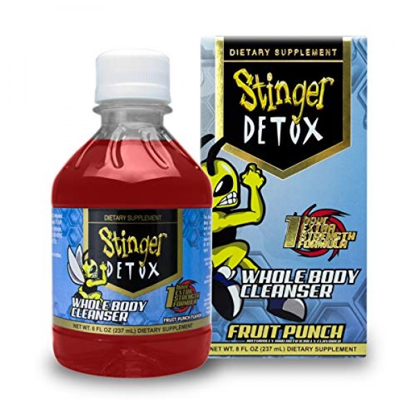 Stinger Detox Whole Body Cleanser 1 Hour Extra Strength Drink – F...