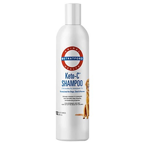 Stratford Pharmaceuticals Keto-C Medicated Dog Shampoo, 12 oz - C...