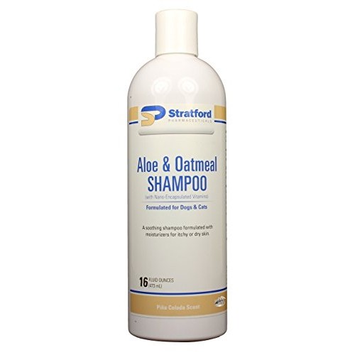 Aloe & Oatmeal Shampoo Pina Colada scent for Dogs & Cats Strat...