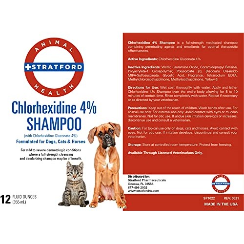 Stratford Pharmaceuticals Chlorhexidine 4% Shampoo - Plum Blueber...