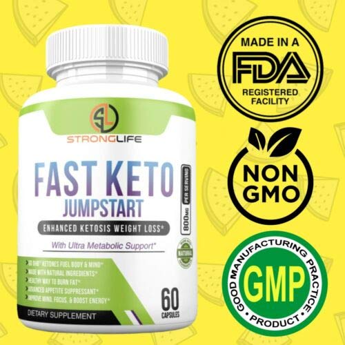 Stronglife Fast Keto Diet Jumpstart BHB Salt Supplement - Advance...