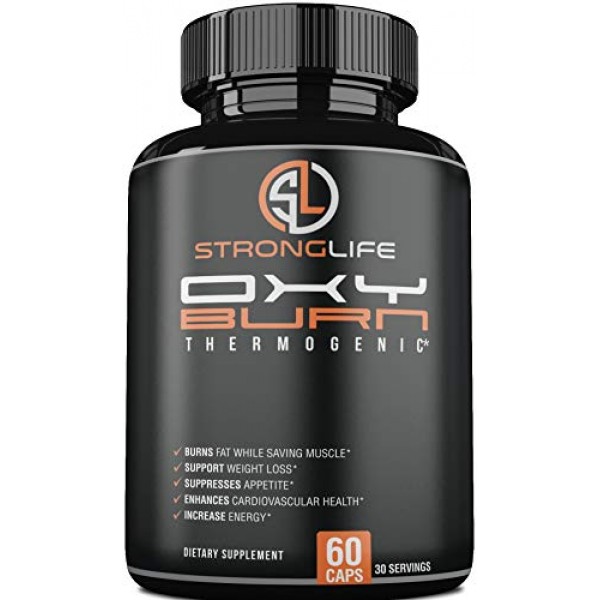 Stronglife Made in USA Fat Burner Capsules - Weight Loss Suppleme...